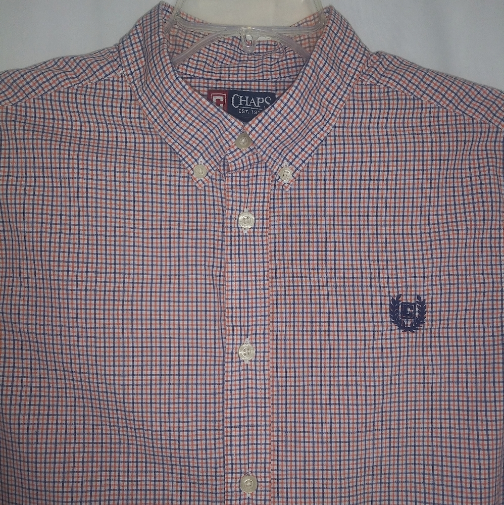 Chaps long sleeve dress shirt size XL (18-20)